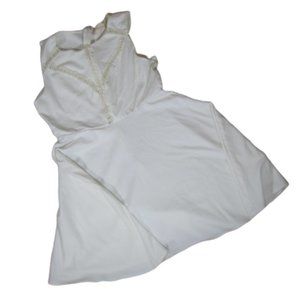 Altar'd State Dress Ivory Off White Sleeveless Size Medium Babydoll